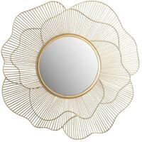Wandspiegel Rose 77 cm Metall