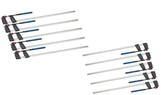 10x Schraubzwinge 200 x 50 mm Leimzwinge Klemmzwinge Einhandzwinge