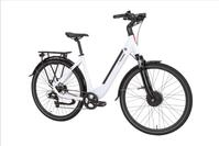 Telefunken City E-Bike RC670 Multitalent mit 7-Gang Shimano Kettenschaltung, Wei&szlig;