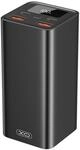 Powerbank 65W 20000mAh in Schwarz 2x USB-A, 2x USB-C digitale Ladeanzeige