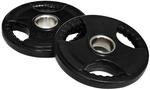 SPORTNOW SPORTNOW 2er-Set Olympiascheiben 2 x 5 KG Gewichtsscheiben f&uuml;r Gewichtheben