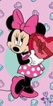 Disney Disney Minnie Mouse Strandtuch Baumwolle 70x140 cm