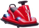 AIYAPLAY 6V Kinder Autoscooter Kinder Elektroauto mit 2 Motor 360&deg; drehbar
