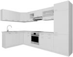 VCM 13-tlg Winkelk&uuml;che Eckk&uuml;che K&uuml;chenzeile K&uuml;chenblock Komplettk&uuml;che 328 x 178