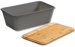 Kesper Brotbox, Kunststoff (PP), grau