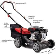 Prestige Works Benzin-Rasenm&auml;her MP132-40