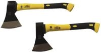 Vago-Tools Spaltaxt Gartenaxt Axt Beil 600 1000 g mit Fiberglasstiel 2 tlg Set