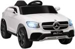 AIYAPLAY Kinder Elektroauto 12V Kinderauto mit 2,4 GHz Fernbedienung, 2 Motor, Wei&szlig;