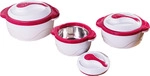 Cucinova Thermosch&uuml;ssel 3er Set Premium, beere