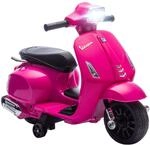 AIYAPLAY Elektro Motorrad Kinder Vespa 6V Elektromotorrad mit St&uuml;tzr&auml;dern