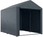 Outsunny Garagenzelt, 1,6 x 2,18 x 1,72 m Lagerzelt mit UV-Schutz,