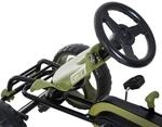 HOMCOM Go Kart Tretauto Tretfahrzeug mit Handbremse ab 3 Jahre Kinder Gr&uuml;n 105...
