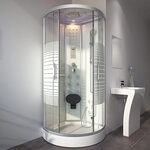 Duschkabine WHITE PEARL - ca. 100 x 100 cm