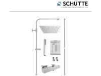 SCHÜTTE Duschset SUMBA, Duschsystem mit Thermostatarmatur Chrom