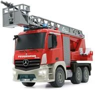 JAMARA Feuerwehr Drehleiter Mercedes-Benz Antos 1:20 2,4GHz mit Spritzfunktion