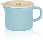 Emaillierter Milchtopf Sylt, 12 cm