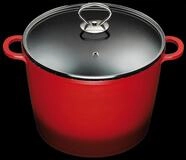 7L XXL&laquo; Kochtopf ROT, Aluguss, Induktion