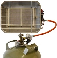 G&uuml;de Gasheizstrahler GHS 4200 PIEZO