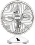 Elektrischer Tischventilator 25cm Durchmesser JOE50 Wei&szlig;