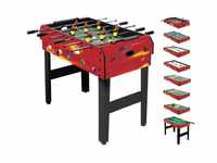 Carromco Multigame - 8In1 - Fire-XT
