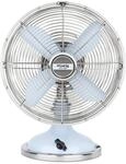 Elektrischer Tischventilator 25cm Durchmesser JOE50 Blau