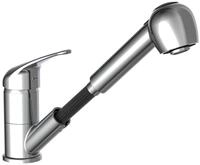 K&uuml;chenarmatur SUPRA mit Geschirrbrause, Chrom