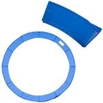 Trampolin Sicherheitsnetz 8ft 10ft 12ft 15ft Randabdeckung: &Oslash;366 cm-Blau (Trampolin