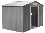 Ger&auml;tehaus Ger&auml;teschuppen Gartenhaus Grau 277 x 195 x 192 cm