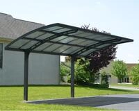 Carport Arizona Wave 495 x 289 cm Anthrazit