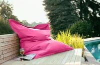 Kinzler Outdoorf&auml;higer Riesensitzsack ca. 140 x 180 cm, Farbe pink