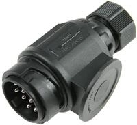 Adapter Anh&auml;ngerkupplung Stecker Schraubanschluss f&uuml;r Kabeldurchmesser 8,5-10 mm
