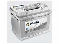 Varta Silver Dynamic 5634000613162 Autobatterien, D15, 12 V, 63 Ah, 610 A