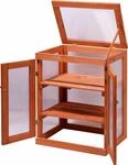 Mini-Gew&auml;chshaus mit Polycarbonat-Scheiben