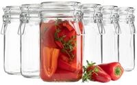 Serie Gothika, Einmachglas 1050 ml, 6er Set