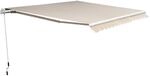 Markise Gelenkarmmarkise Markise 3m breit Sonnenschutz Beige