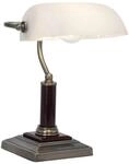 Brilliant Bankir Schreibtischlampe mit schwenkbarem Kopf und Schalter -...