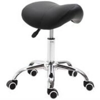 Rollhocker (Schwarz)