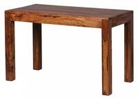 Design Esstisch Massiv 120 x 60 x 76 cm Sheesham Massivholz