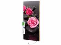 800W marmony® Infrarot-Heizung Motiv "Roses"