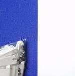 Sonnensegel 420x140cm blau/wei&szlig;