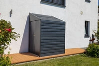 Spacemaker Metallger&auml;tehaus Anlehnhaus 4x7 grau