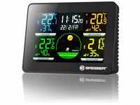Bresser® Thermo Hygro Quadro NLX - Thermo-/Hygrometer mit 3 Außensensoren