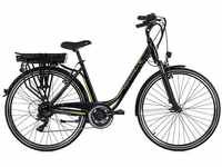 Adore Alu City Pedelec Versailles 28'' E-Bike schwarz-grün