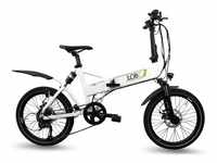 Llobe E-Bike 20" Alu Faltrad City III, Weiß