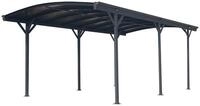 Westmann Carport Rundbogen 15 m&sup2; anthrazit