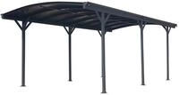 Westmann Carport Rundbogen 17 m&sup2; anthrazit