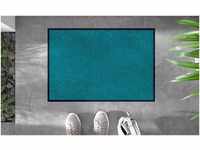 Rutschfeste Fußmatte TC_Peacook Green 60 x 40 cm