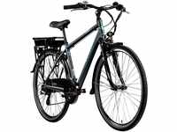Green 7.7 E-Bike Herren Trekkingrad 28 Zoll Pedelec 155 - 185 cm Trekkingrad mit 21