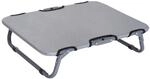 Hundeliege Outdoor Hundebett Katzenbett Schlafplatz faltbar grau