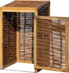 Wetterfeste M&uuml;lltonnen-Box f&uuml;r 120l Tonnen
